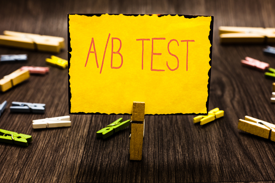 A/B Testing Landing Page
